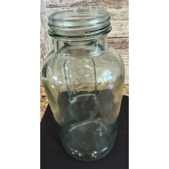 1/2 Kg Light Green Bottle Vintage 6.5” - Picture 4 of 9